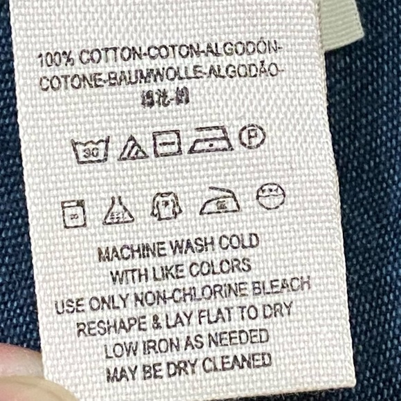 FREE PEOPLE Delicate Detail Denim Mini Shirtdress Size XS - Picture 16 of 16